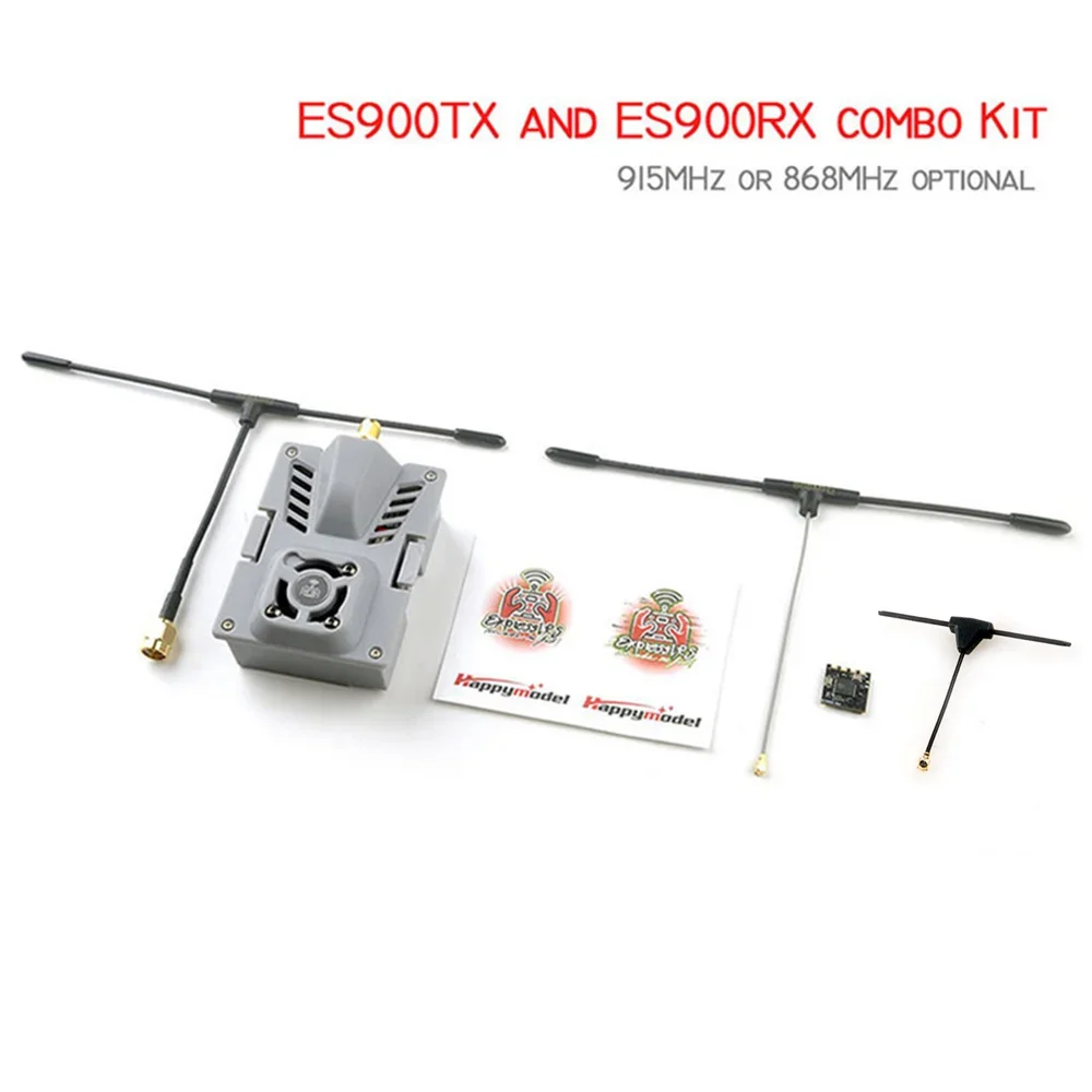 HappyModel ES900TX ES900RX 915 MHz 868 MHz ExpressLRS ELRS RF Modul Empfänger Set für RC Flugzeug FPV Long Range Drone DIY Teile Image