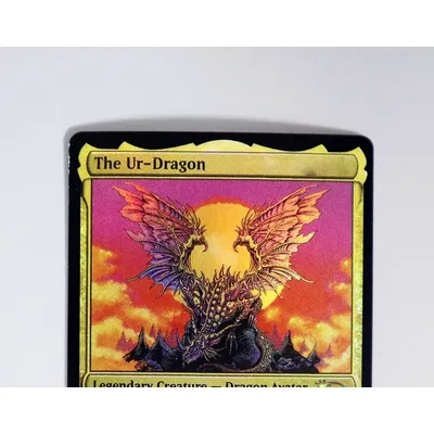 Ur-Dragon holo/Foil TCG Magical Proxy Cards Game Quality Proxy Gathering Board Playing Game Trading Image