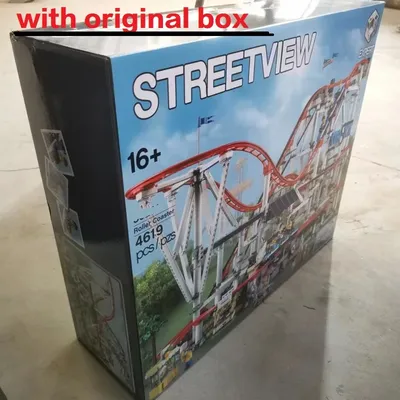 Mit Originalverpackung 4619 Stück mit 11 MINI-Figuren Big Achterbahn Bausteine Ziegel Spielzeug Image