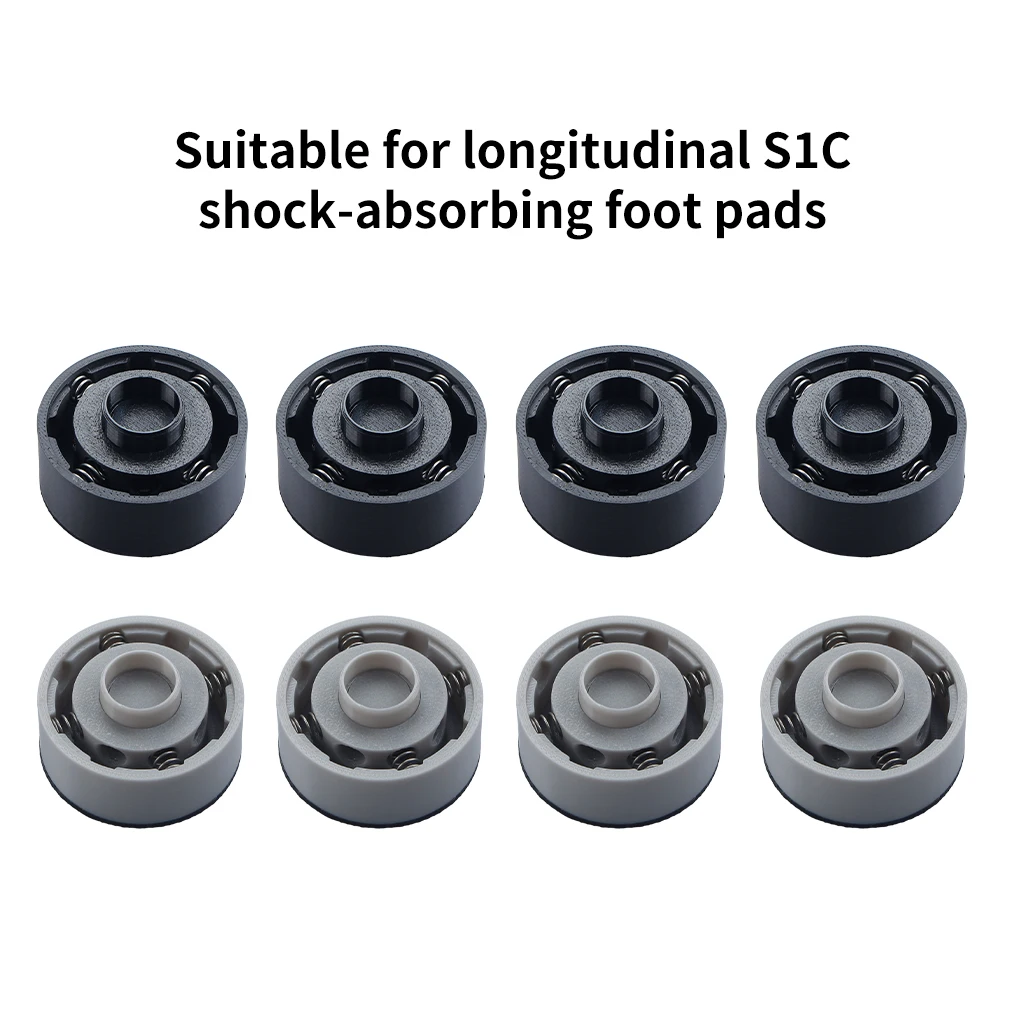 Für Anycubic Kobra S1C Verbesserte stoßdämpfende Fußpolster Gummi rutschfest verschleißfest für 3D-Druckerzubehör Image