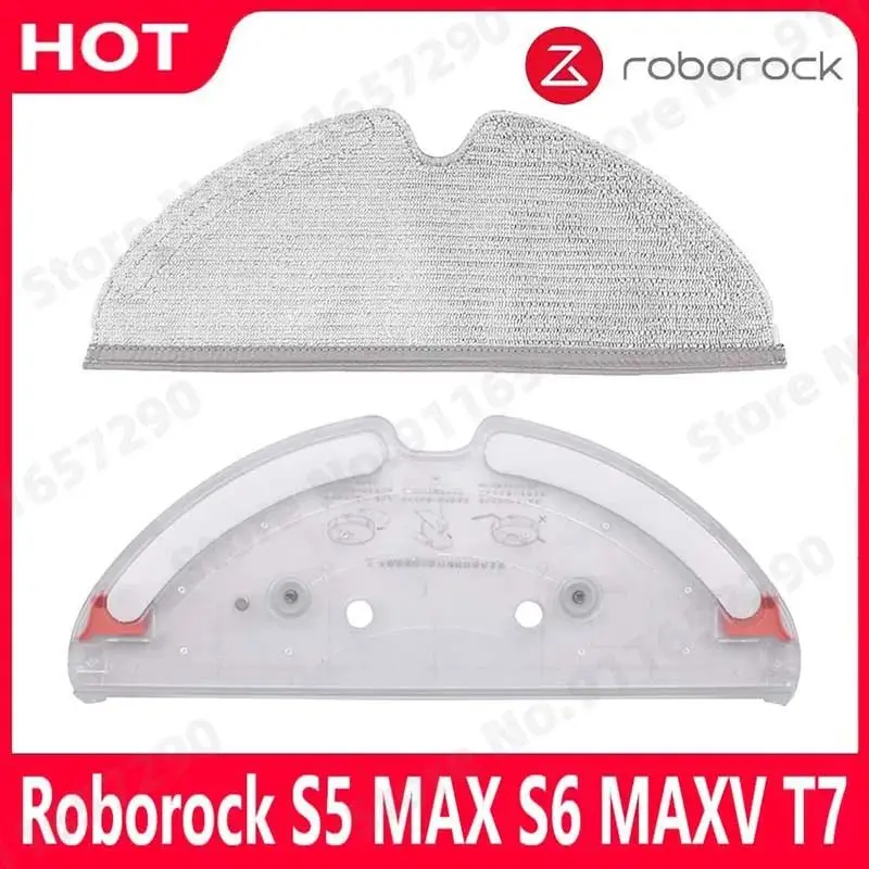 Roborock S5 MAX S50 MAX S55 MAX S6 MAXV T7 Pro Neue Wassertank Tablett Mops Ersatzteile Staubsauger Zubehör Image