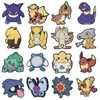 1-26 stücke Cartoon Pokemon Serie Schuh Charms Schuhe Zubehör Dekorationen Fit Armbänder Clog