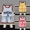 Set per bambini Abbigliamento per bambini Ragazzi Ragazze Gilet Completo Abbigliamento estivo per