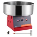 SucceBuy Macchina elettrica per zucchero filato Macchina per zucchero filato Macchina per zucchero filato commerciale con ciotola in acciaio inossidabile Paletta per zucchero