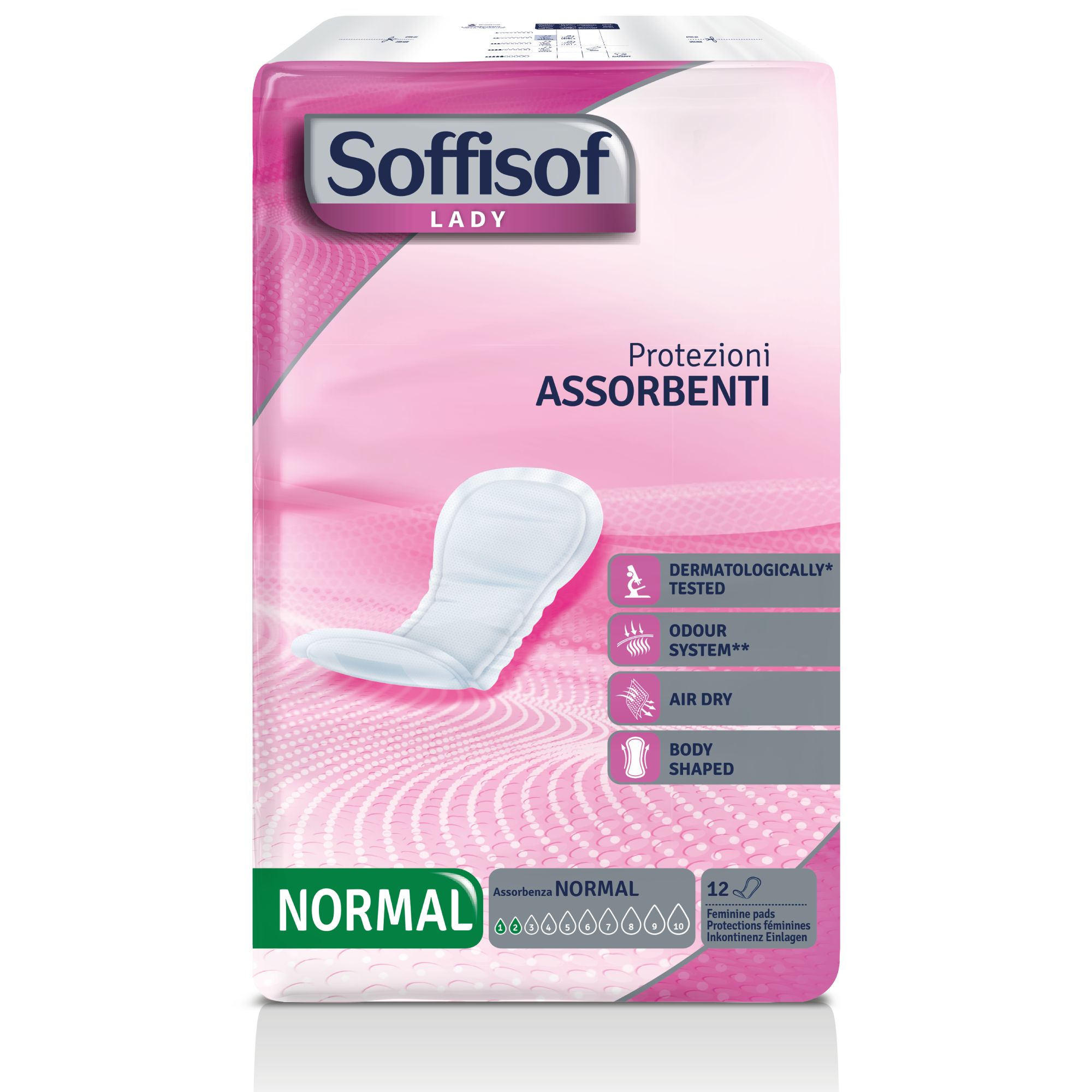 Soffisof Lady Normal Assorbenti Femminili Leggera Incontinenza - 1 Con