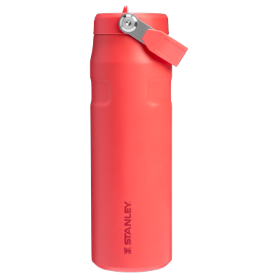 Stanley Isolierflasche ICEFLOW™ BOTTLE FLIPSTRAW | 0,7L Hot Coral Image