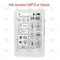 Lecteur MP3 Portable lecteur de musique lecteur de livre électronique enregistreur vocal