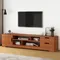 Meuble TV Simple couleur bois massif, moderne, Simple, petit appartement, nouvelle Table TV, meuble