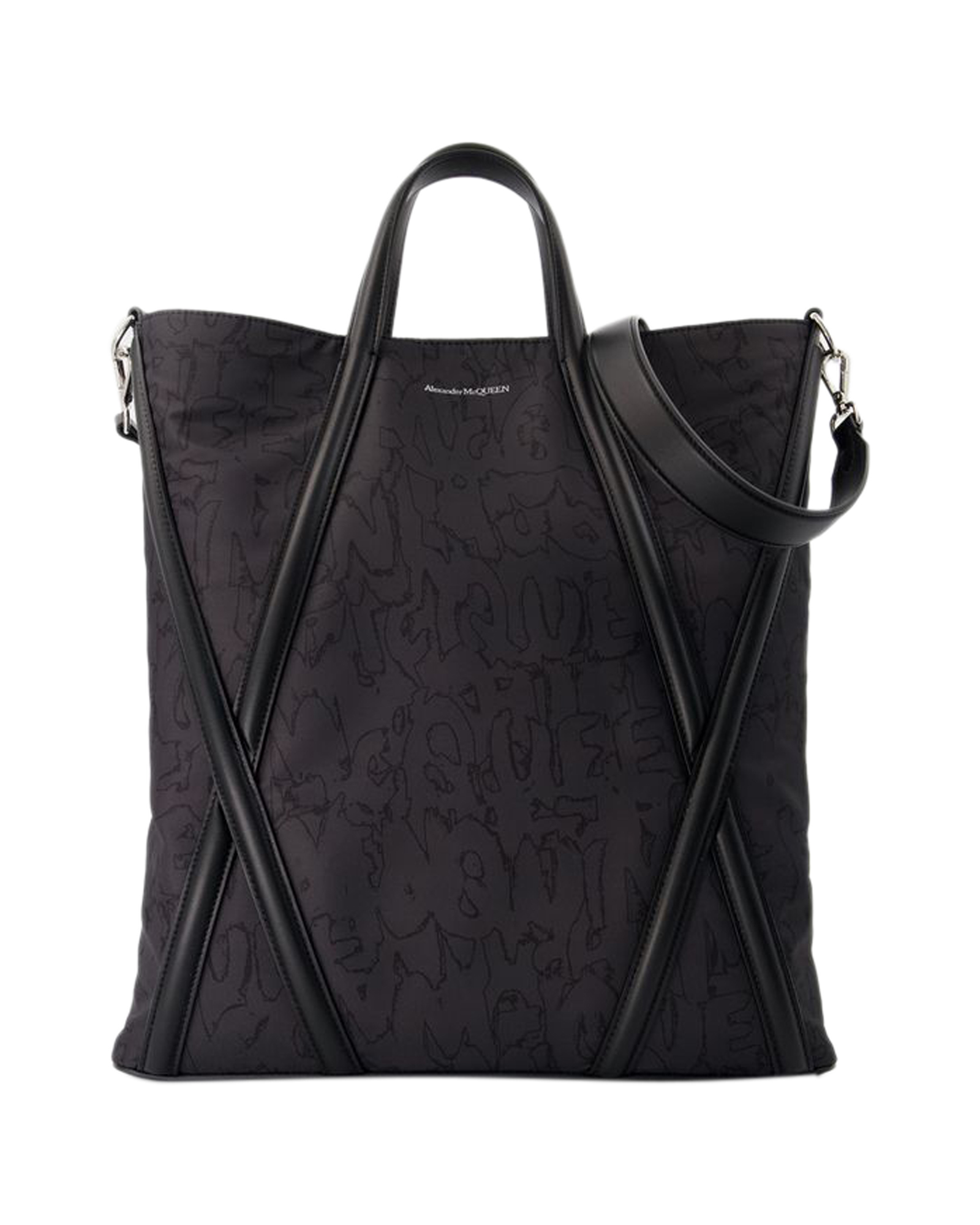 Harness Shopper Bag - Alexander McQueen - Nylon - Schwarz Image