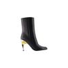 Seal Ankle Boots - Alexander McQueen - Kalbsleder - Schwarz