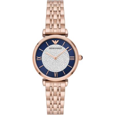 Montre Emporio Armani Gianni T-bar Pour Femmes Ip-rosé AR11423 Image