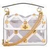 Valentino Roman Stud Tasche Transparent