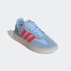 Sneaker ADIDAS SPORTSWEAR "BARREDA DECODE E KINDER", Gr. 36, clear sky, bright rot, core weiß, Leder, Textil, sportlich, Schuhe