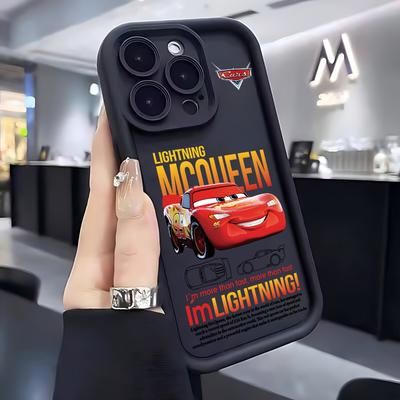 TEMU Cars Lightning Cool Phone Case Suitable For Iphone 16 15 14 11 Pro Xr Xs X 7 8 Plus Shockproof Soft Tpu Back Cover Image