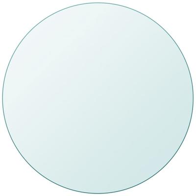 TEMU Glass Table Top Made Of Hardened Glass Round 800 Mm Image