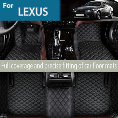 TEMU Full Coverage Car Matforlexus Ls Es Gs Is Rx Rc Gx Nx Ux Pu Leather 3 Layer Waterproof Esay Clean[lhd] Image