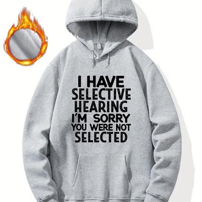 TEMU 1 Youth Autumn And Winter Plush Sweater Men's Clothing Hoodie Printed Top Men's Gift Image