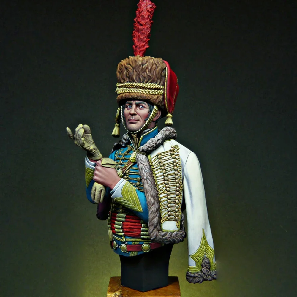 1/12 Senior Officer, Resin Model figure Bust, GK, Historical war themes, Unassembled and unpainted kit