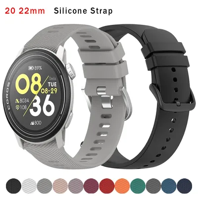 22mm 20mm Silikon Armband Für COROS Uhr PACE 3 2 Band Für COROS APEX 2 Pro 46mm 42mm Armband Sport Armband Gürtel Zubehör Image