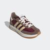 Sneaker ADIDAS SPORTSWEAR "RUN 70S 2.0", Gr. 42, maroon, powder gelb, earth strata, Leder, Textil, sportlich, Schuhe, inspiriert vom Design des SL72