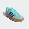 Sneaker ADIDAS SPORTSWEAR, Gr. 41, flash aqua, royal blau, gold metallic, Leder, Synthetik, sportlich, Schuhe, Design auf den Spuren des adidas Gazelle Bold