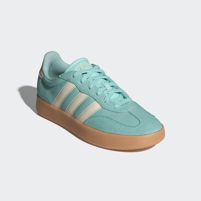 Sneaker ADIDAS SPORTSWEAR "BARREDA", Gr. 37, semi flash aqua, wonder weiß, gum10, Leder, Synthetik, sportlich, Schuhe, Design auf den Spuren des adidas Handball Spezial Image