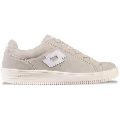 Sneaker LOTTO, Gr. 39, leuchtendesgrau, weiß, Synthetik, mehrfarbig, sportlich, Schuhe, - in angesagtem Y2K Design Image