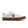 Sneaker CONVERSE "SPORT CASUAL", Gr. 45, weiß, rot terracotta, gum, Textil, sportlich, Schuhe