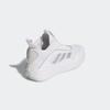Basketballschuh ADIDAS SPORTSWEAR "OWNTHEGAME 3.0", Gr. 42, weiß (cloud weiß, silber metallic, grau one), Synthetik, Textil, sportlich, Schuhe