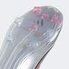 Fußballschuh ADIDAS PERFORMANCE "F50 MESSI LEAGUE FG/MG", Gr. 43, cloud weiß, lucid rot, silber metallic, Synthetik, sportlich, Schuhe