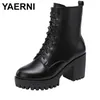 8 cm Kleine Große Größe 32-43 Dicke Plateauschuhe Echtes Leder Stiefel Winter 2024 Schwarz Block