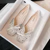 Plus Größe Neue Frauen Flache Schuhe Bling Perle Bowknot Slip-on Loafers Mädchen Schöne Casual Bootsschuhe