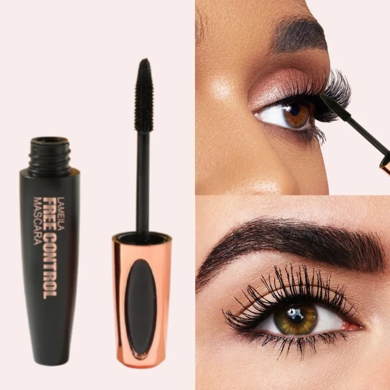 1 Stück wischfeste Wimperntusche – langlebig, gleichmäßig gefärbt, gekräuselt, wasserfest, schnell trocknend, geeignet für Datums und den täglichen Bedarf Image