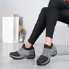 Große Größe Frauen Schuhe Air Kissen Fliegen Stricken Sport Schuhe Fuß Abdeckung Schuhe Modische