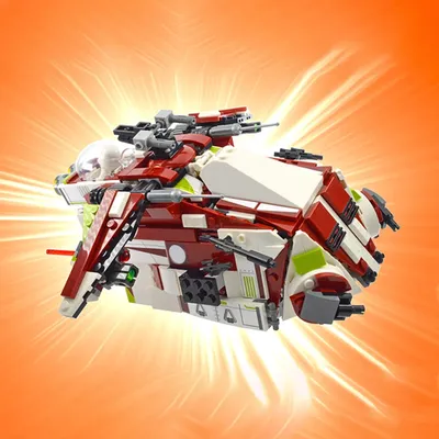 503PCS Star Battle Republic Clone Shuttle MOC Bausteine Lernspielzeug für Kinder Kreativität Image