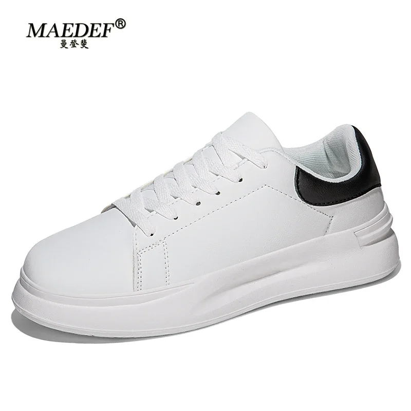MAEDEF Freizeitschuhe für Damen, bequem, rutschfest, weiß, Wanderschuhe, leichte Turnschuhe für Damen, Outdoor-Sportschuhe