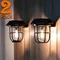 3IN1 lampes murales de Camping solaires extérieures lampes de pelouse lampadaire LED lampes à Induction lampes de paysage de jardin lampe décorative en tungstène