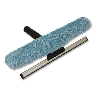 Nexstep Commercial Products MaxiPlus Combo Window Washer and Squeegee, 12" Wide Blade, 8.5" Handle (NCP96154S)