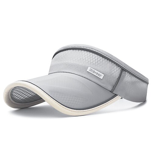 Tennis Sport Visier Parasole Damen Klassisch Mode Reflektierend Elastisch Wärmeableitung für Tennis Baseball Pickleball Sommer Schwarz Weiß Dunkelmarine Image