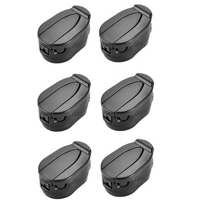 TEMU 6pcs Golf Ball Pick Up Retriever Grabber, Foldable Golf Ball Pick Up Claw Sucker Put On Putter Grip Image