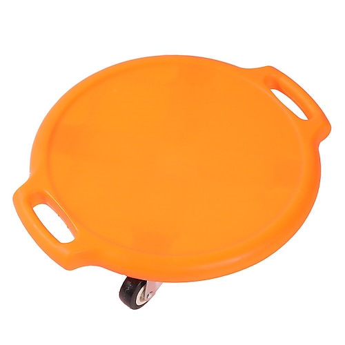 Kleinkind runder großer Roller sensorisches Trainingsgerät Gleichgewicht Kinderfrühbildung Heimvorraum Vierradroller Image