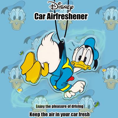 TEMU Car Air Fresheners - Duck Hanging Design, Scented Tablets For Rearview Mirror, Cool Automotive Decor, Paper-based Vehicle Freshener Combo Set With Assorted Patterns, Ideal Gift For Image
