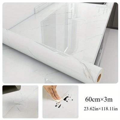TEMU 1 Roll Of Self-adhesive Floor Sticker, For Covering Floors, Wall Decals, Suitable For Countertop Furniture Renovation, Self-adhesive Bathroom Wallpaper, Home Decoratio