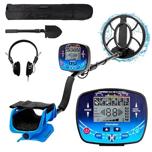 MD-910B Handheld-LCD-Metalldetektor - Professioneller Gold-/Silber-/Kupfer-/Eisenfinder für die Schatzsuche im Freien Image