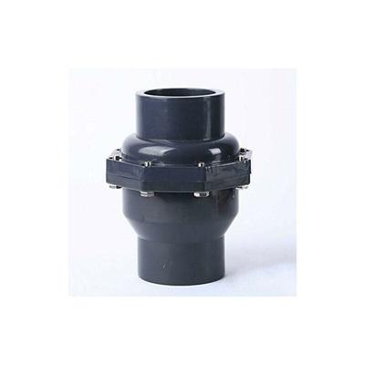 PVC-Rückschlagventil mit Doppelanschluss für metrische Druckrohre (DN25 Φ32 mm) Image