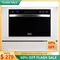 D2BBLACK DECKER BCD6W Compact Countertop Dishwasher,6 Place Settings,White