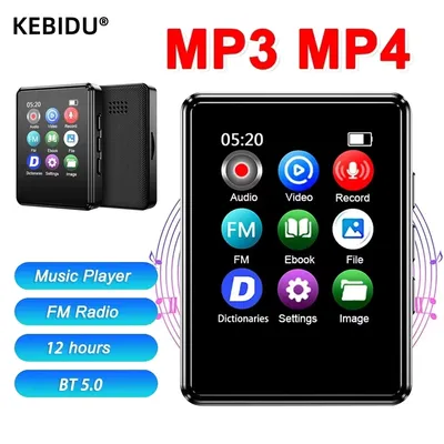 1.8inch Touch Screen MP3 Music Player Portable HIFI MP4 Player Bluetooth 5.0 HIFI Sound for E-book