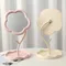 Cute 1pc Flower Shaped Makeup Mirror | Desk Vanity Mirror with Storage, Cute Sunflower Makeup Mirror HD Makeup Mirror