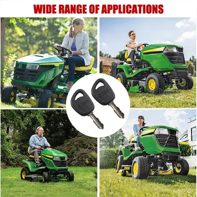 Gx24332 Gy20680 lgnition Keys For Compatible with John Deere D100 D105 D110 D120 D130 D140 D150 D155 D160 D170 Lawn Tractors