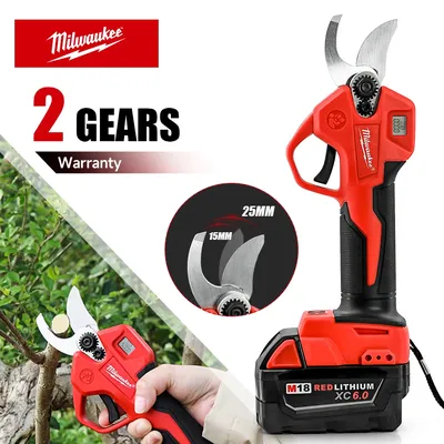 Milwaukee M18 Battery Electric Pruning Shears Professional Cordless Electric Powered Tree Branch